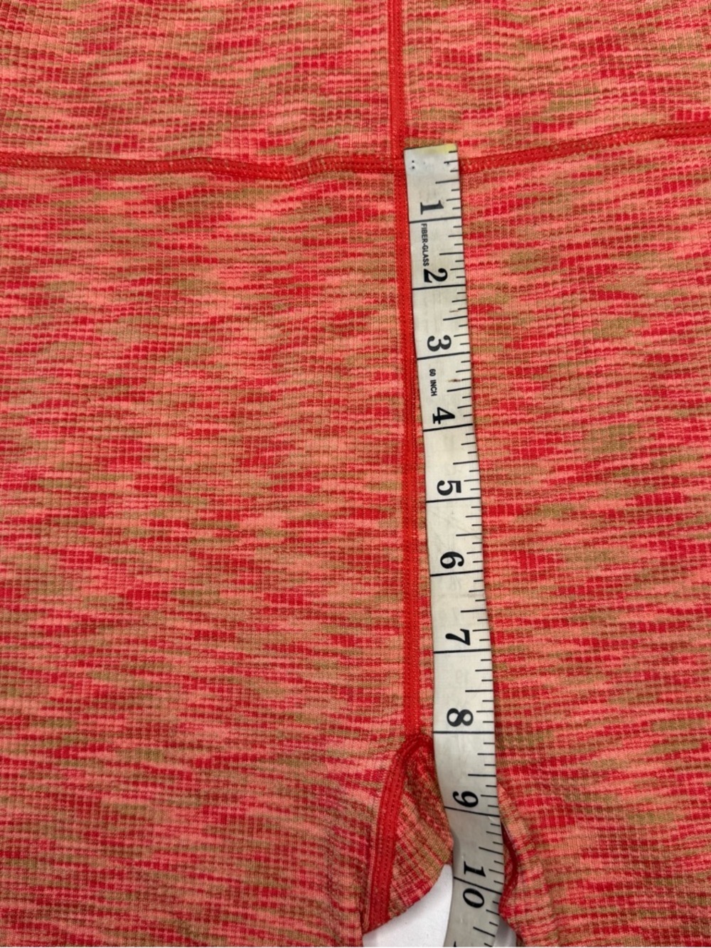 JoyLab heathered coral/orange-pink blend Open Back Bodysuit Romper - Picture 8 of 16